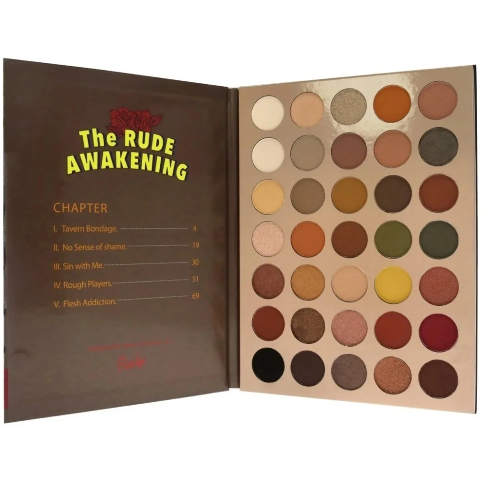 The Rude Awakening 35 Eyeshadow Palette - Book 5 Best Selling Pulp Fiction